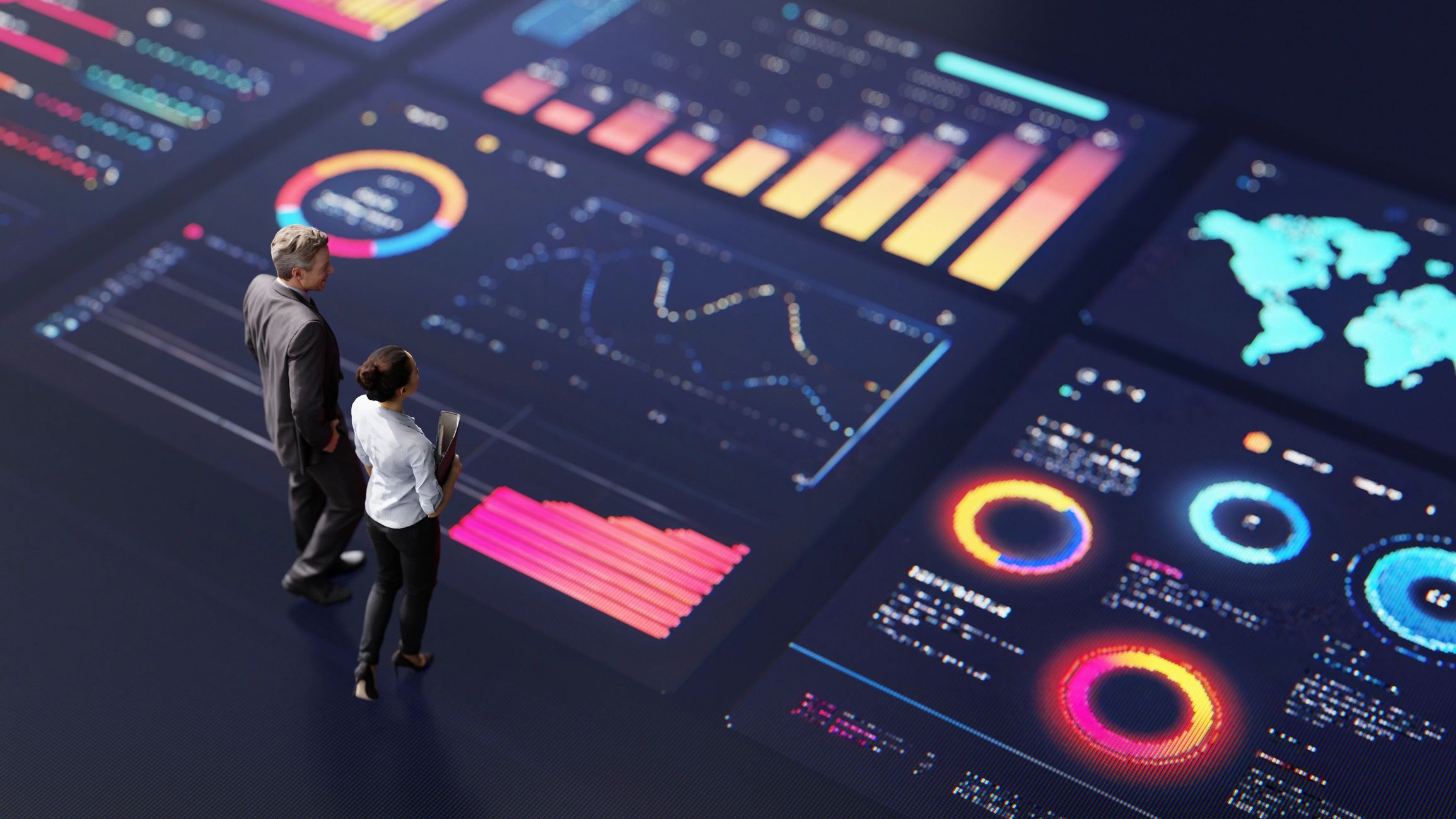 Digital marketing campaign performance dashboard